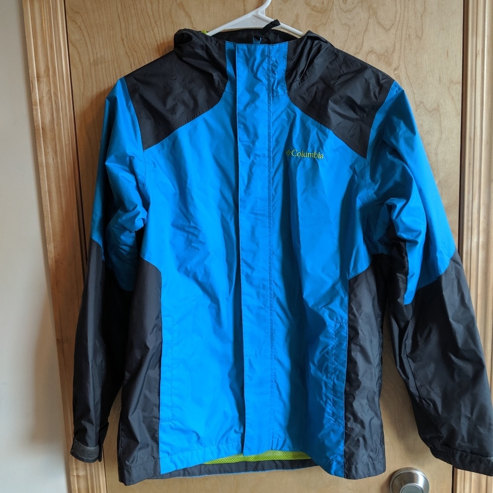Blue Rain Jacket